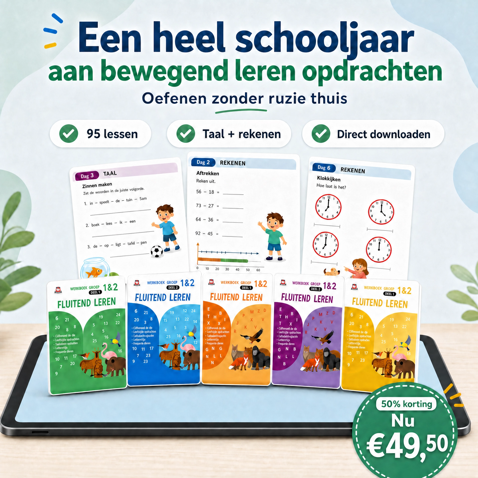 Werkboeken Compleet Schooljaar (E-Book)