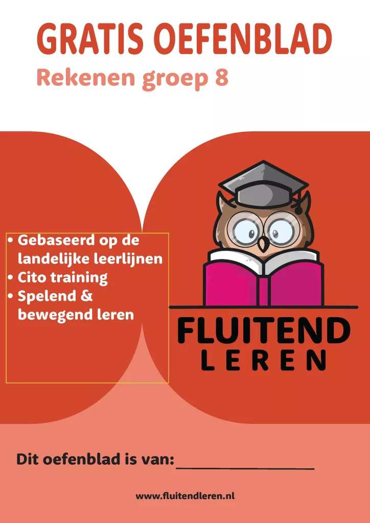 Oefenblad Rekenen - Groep 8_Page_01