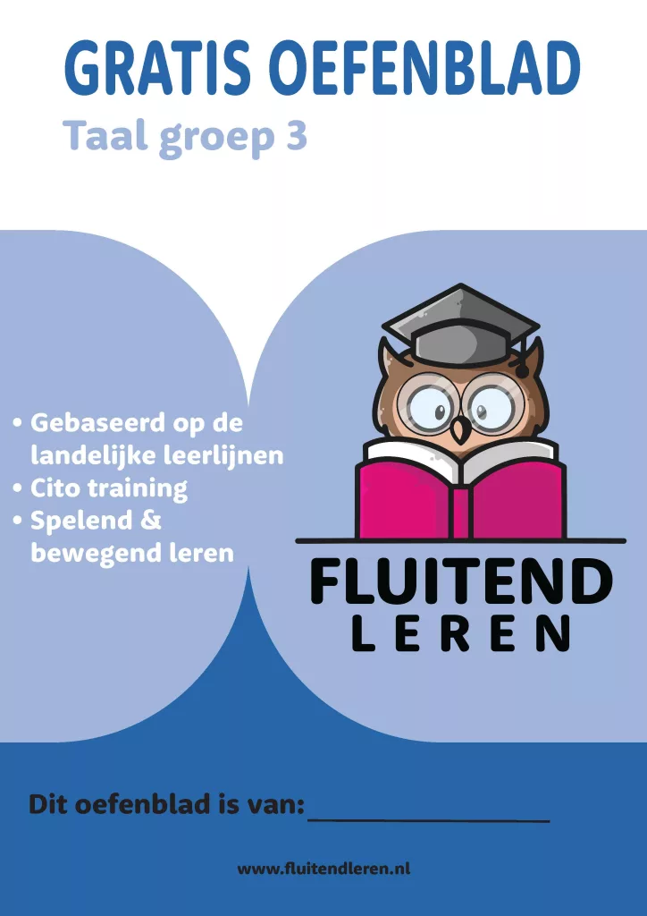 Oefenblad Taal - Groep 3_Page_01