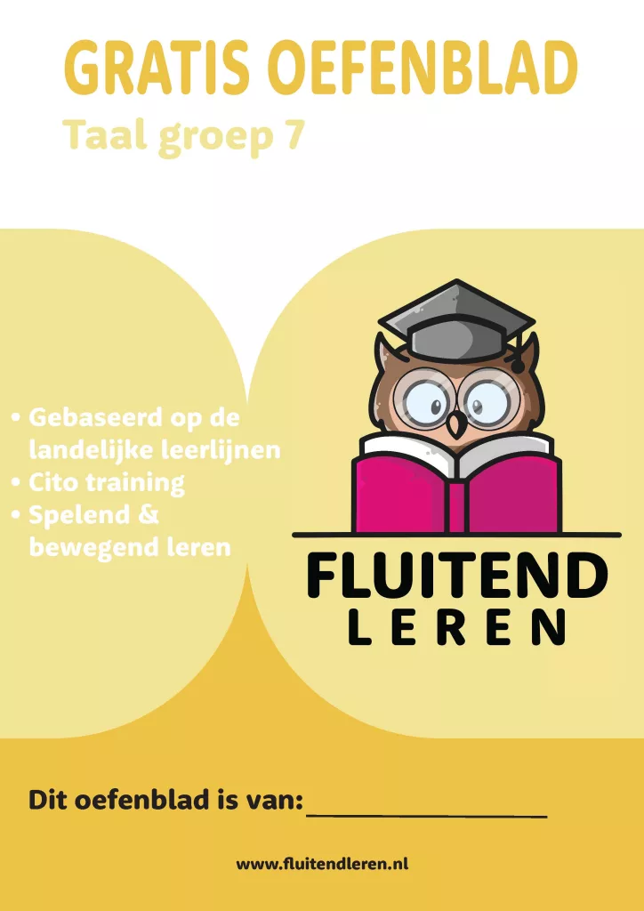 Oefenblad Taal - Groep 7_Page_01