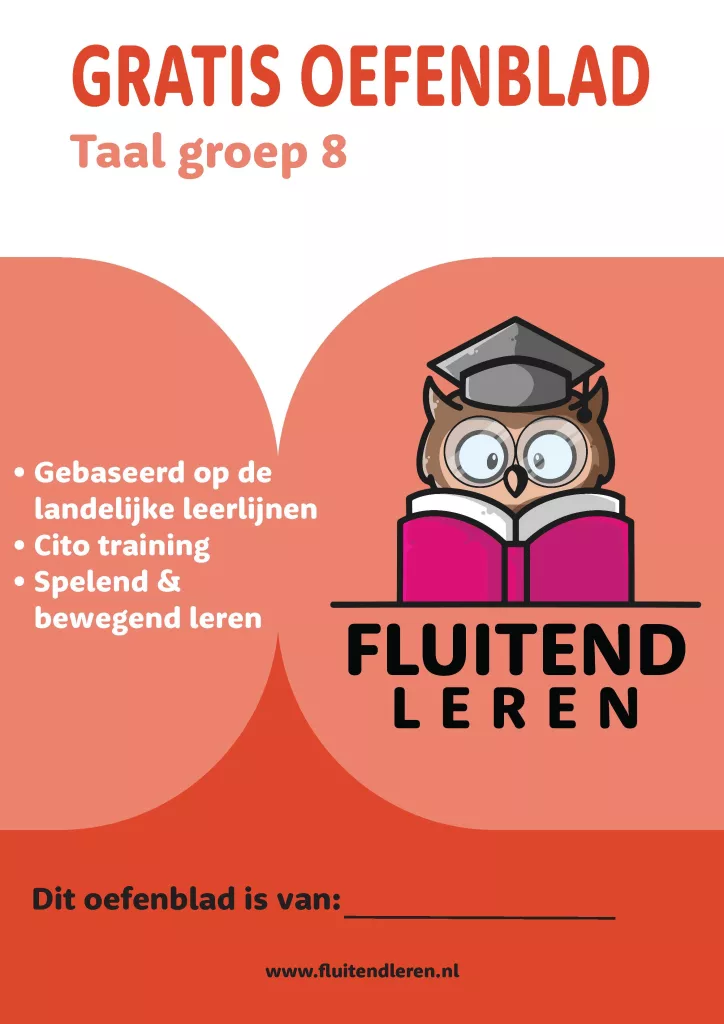 Oefenblad Taal - Groep 8_Page_01