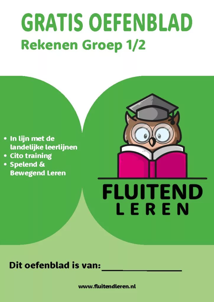 Groep 1_2 - Gratis Oefenblad (Rekenen)_Page_01